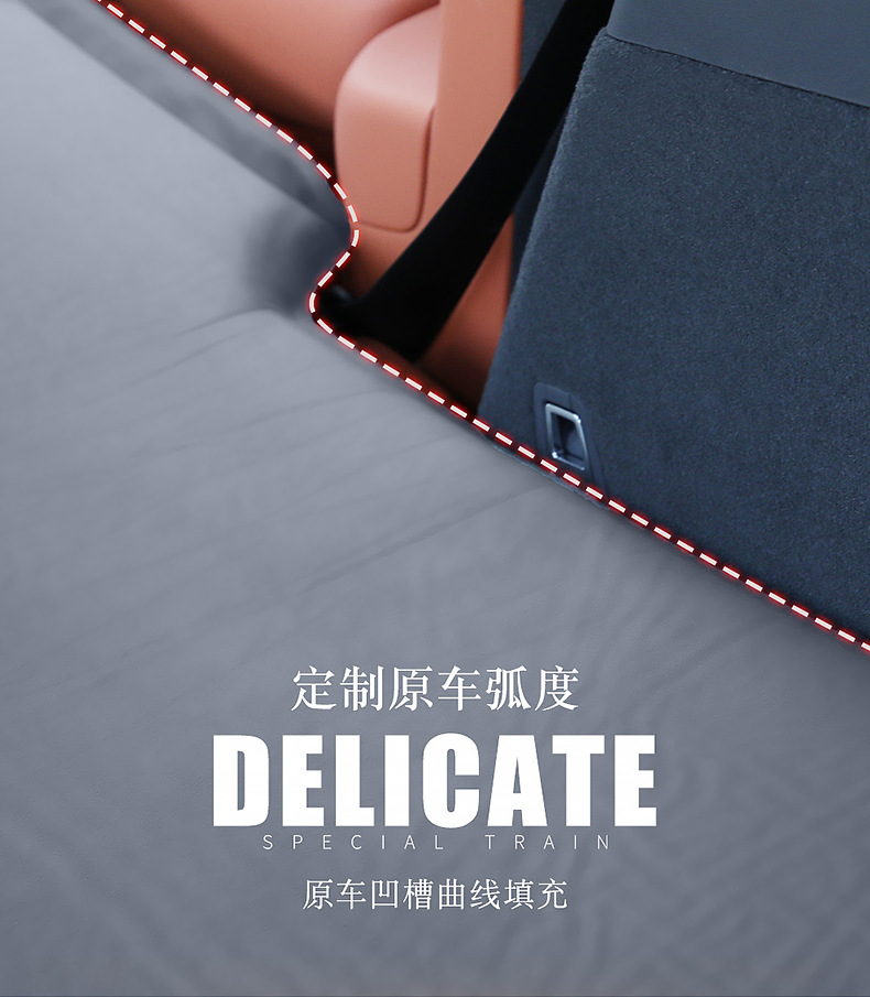 Ideal L6/L7 Camping Mattress, Automatic Inflatable Travel Mattress, Car Trunk Sleeping Pad, In-Car Sleeping Gadget