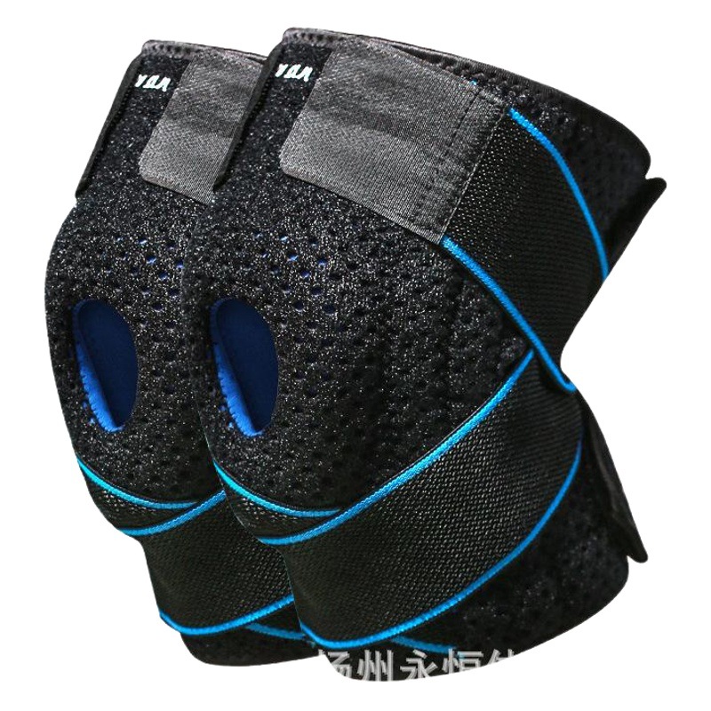 Sports Knee Brace with Compression Silicone for Men and Women, Suitable for Running, Basketball, Mountaineering, Cycling, Fitness Training, and Compression Knee Support
