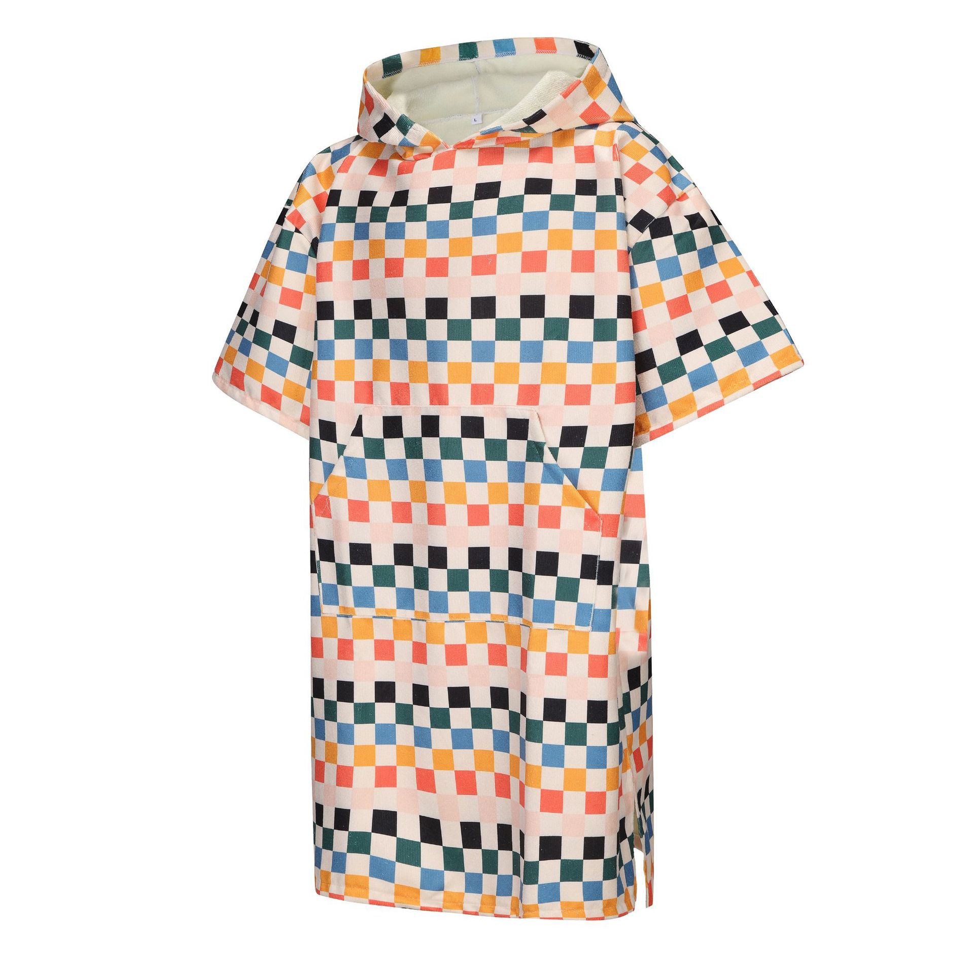 인쇄된 스타일의 컬러 체스판