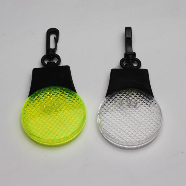 多功能闪灯 LED闪灯 反光灯 LED警示灯 背包灯 圆形背包灯