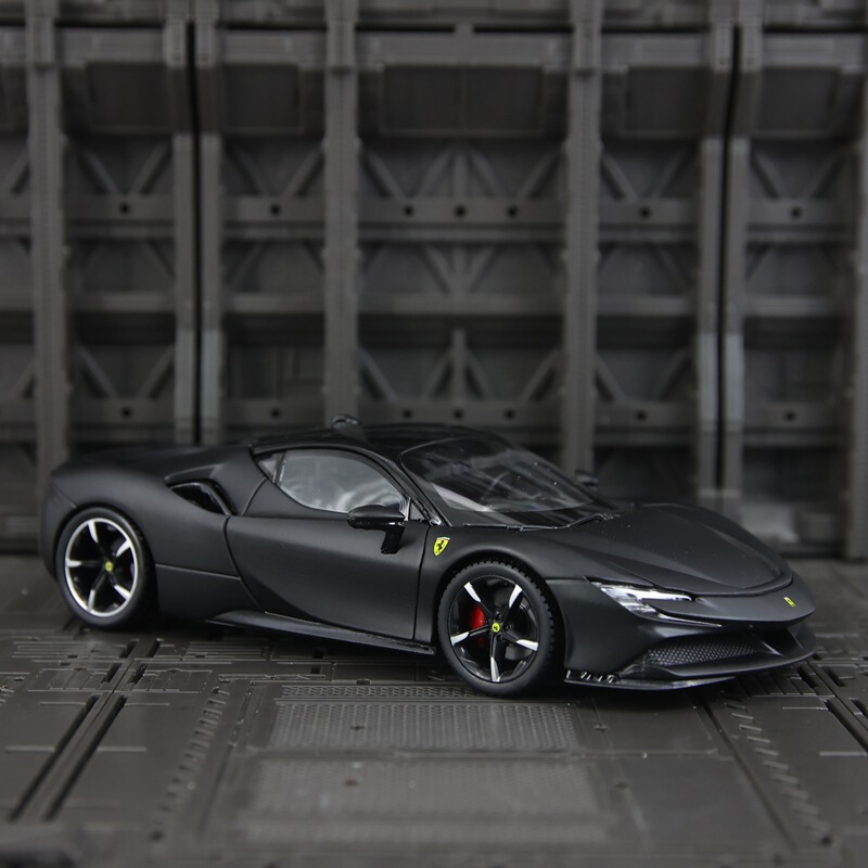 Bimei 18-26028 Artificial Sf90 Stradale Alloy Supercar Model Ornaments Boy Gift