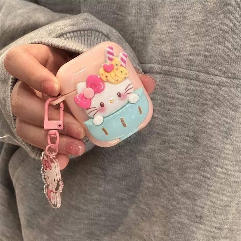 Hello Kitty, Huawei, Vivo, Oppo, Apple, милые совместимые наушники, Bluetooth