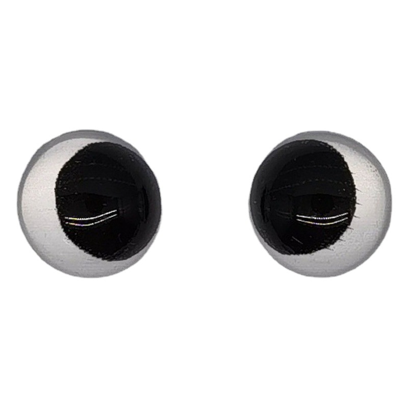 Parche de vidrio ojos pequeños fieltro de lana muñeca Oso de dibujos animados hechos a mano DIY material al por mayor accesorios hechos a mano hechos en casa