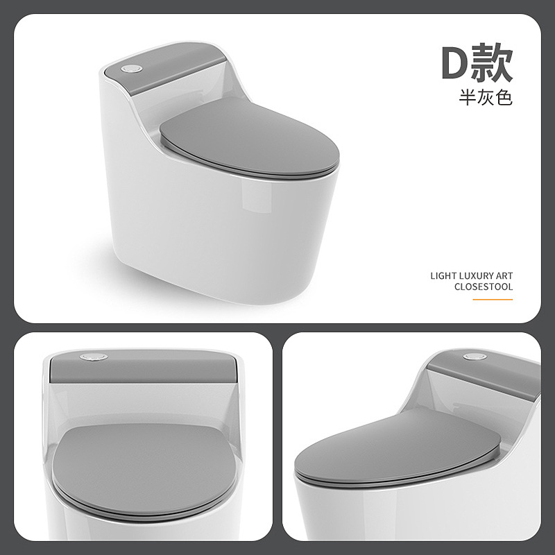 Productos genuinos del hogar rubor inodoro ordinario inodoro desodorante flush cerámica ahorro de agua pequeño apartamento sifón extra grande tubería