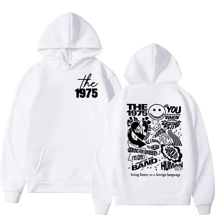 The 1975 Music Album Print Hoodie Men's Women Casual Fashion