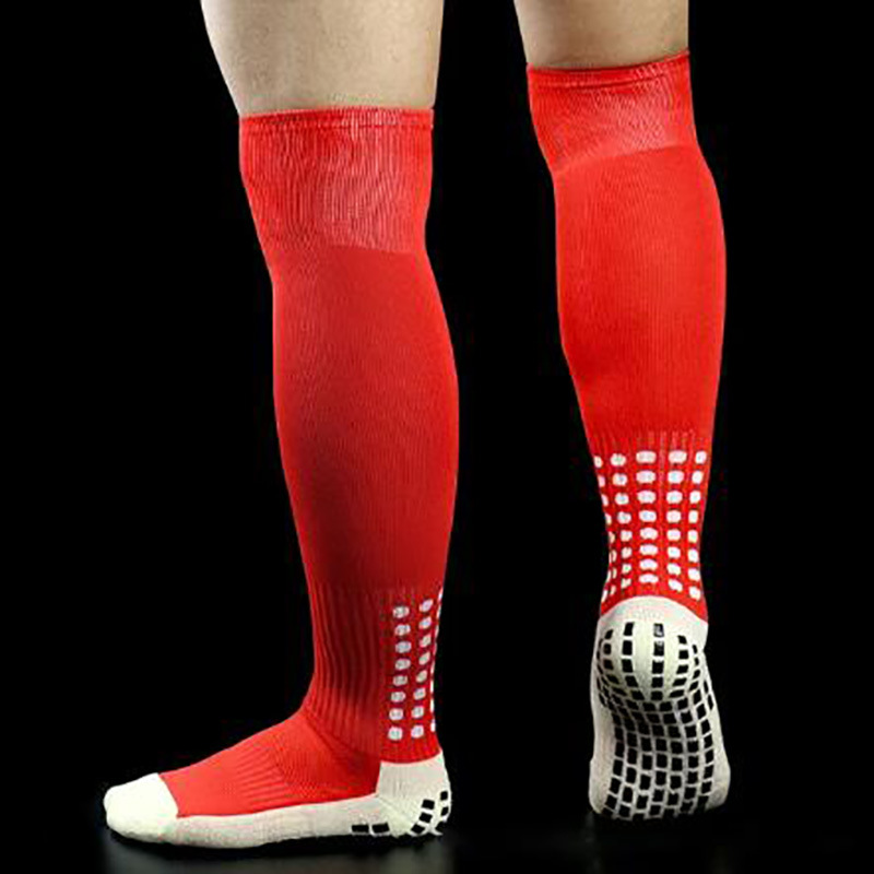 Professional Football Sports Socks for Men, Non-Slip, Sweat-Absorbent, Wear-Resistant Long Socks, Football Training Socks, Adult High Socks