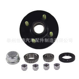 4孔3500磅拖车轮毂房车轮毂轴头哈巴头轮毂单元澳洲140款质优价低