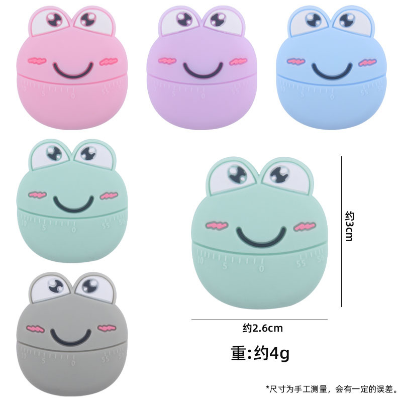 Bebé suministros de silicona de dibujos animados Rana mordedor perlas DIY bebé molar pezón anti-gota cadena mordedor Accesorios