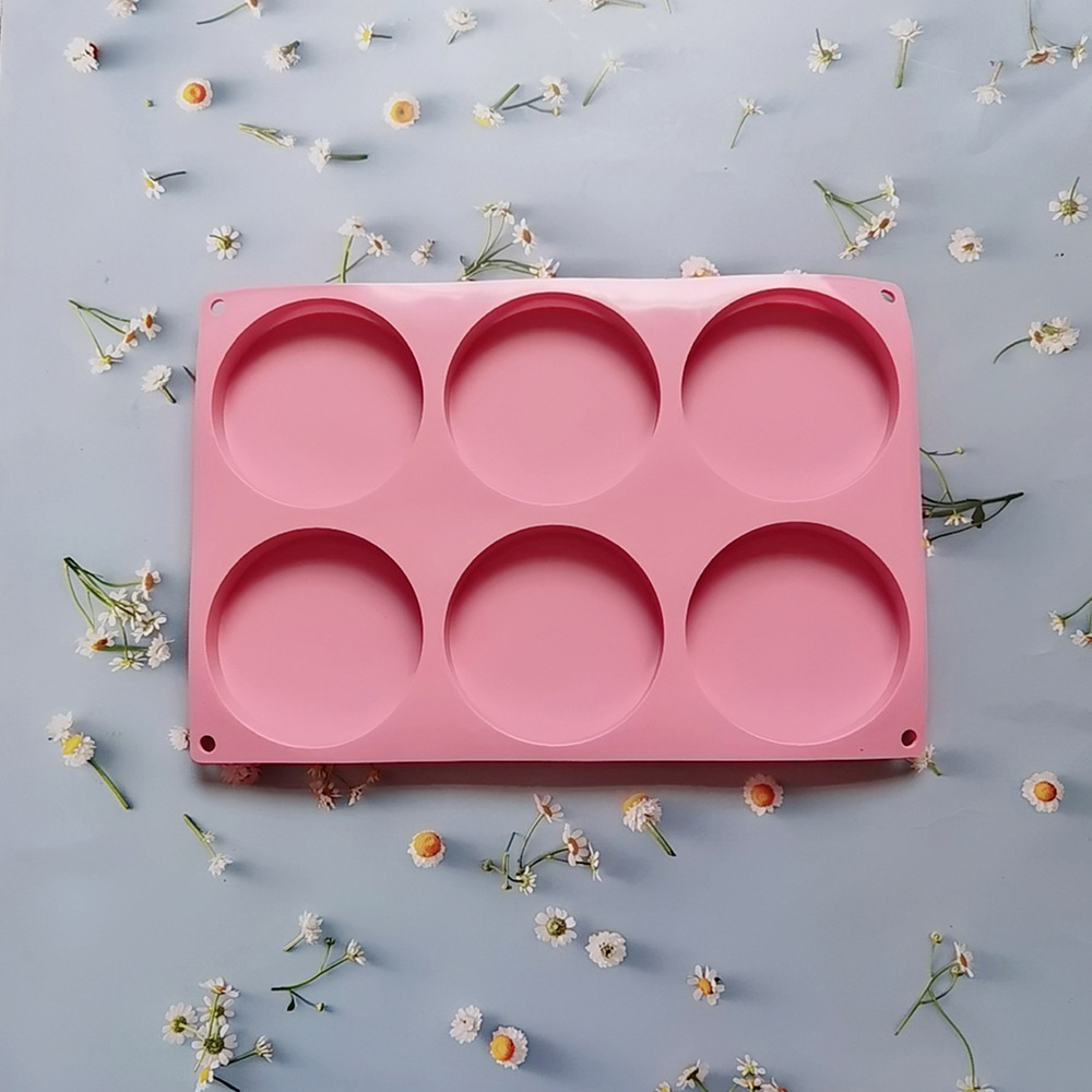 6 discos 153 pastel chocolate molde de silicona molde de postre decoración de pastel de cocina horneador Ma Green