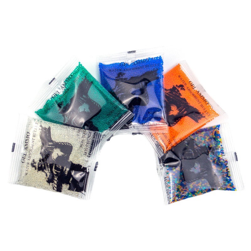 Perlas absorbentes de agua 7-8mm, juguetes sensoriales para bebés, 10000 unidades al por mayor