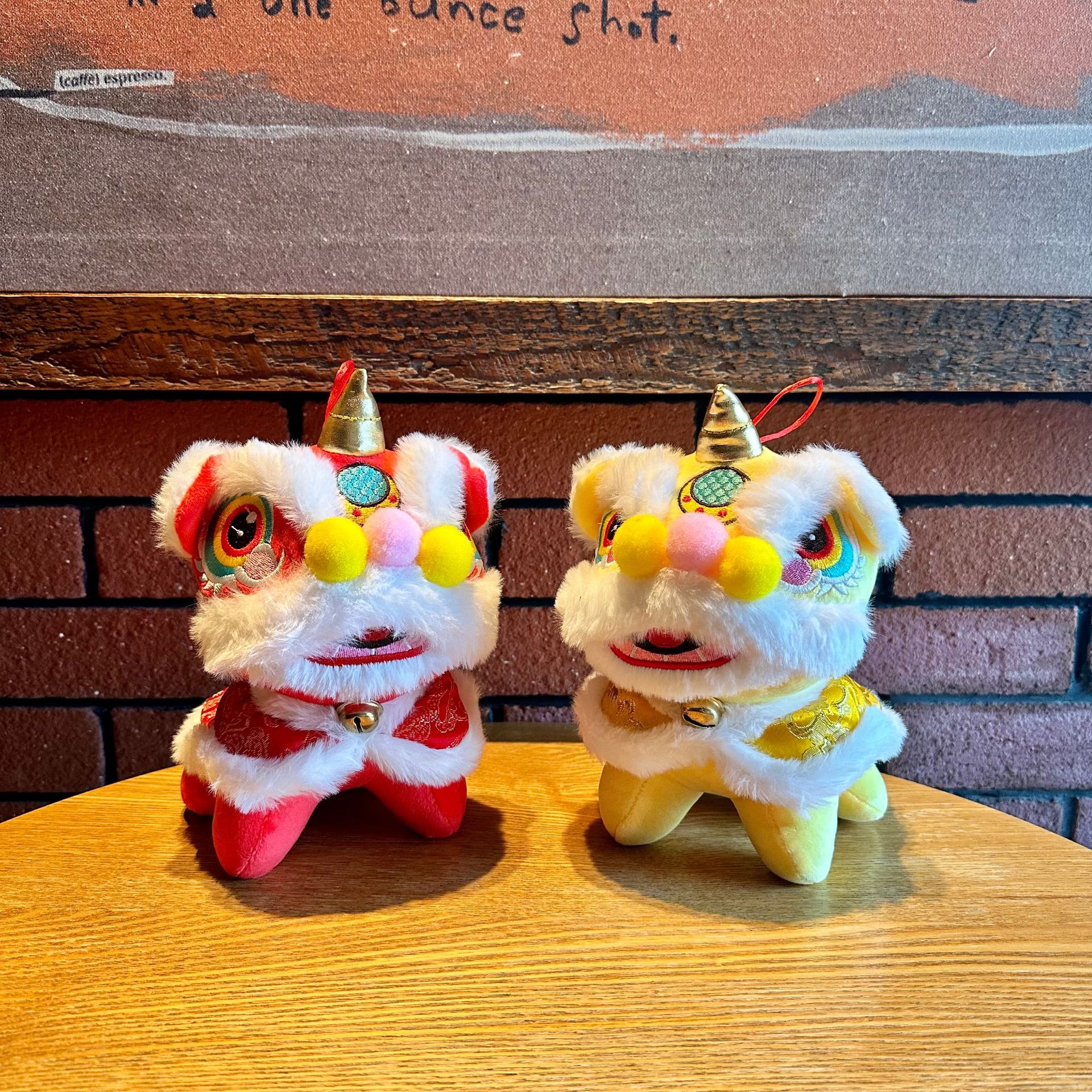 Cute festive plush toy