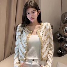 小香风名媛气质短款外套秋季新款感韩版小个子长袖上衣女