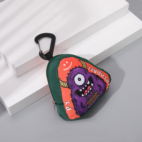Hip-hop hanging bag, small bag, trendy and creative new coin purse, mini shoulder bag, key bag, headphone bag, card bag, bag pendant