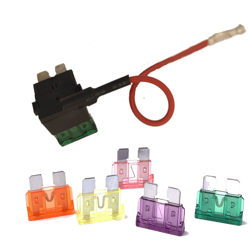 保险丝盒 ,拔出器 , 中号插片取电器汽车配件防水插片式保险丝盒