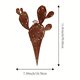 Europe and the United States new garden butterfly floor creative art metal courtyard decoration outdoor fairy floor crafts