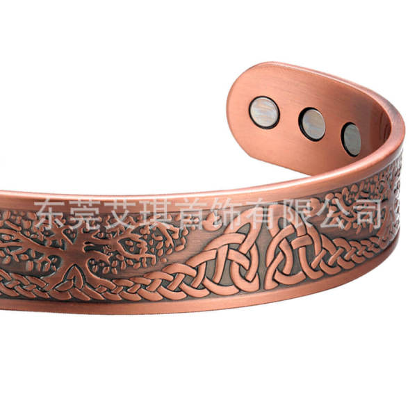 Copper magnetic bracelet