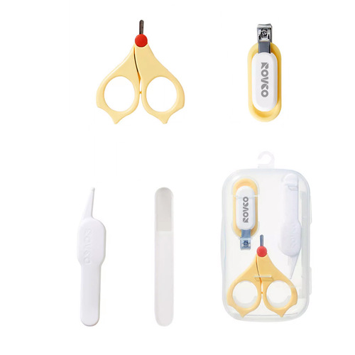 Rikang Newborn Baby Special Toddler Nail Clipper Anti-Pinch Nail Clipper Baby Nail Clipper Care Set