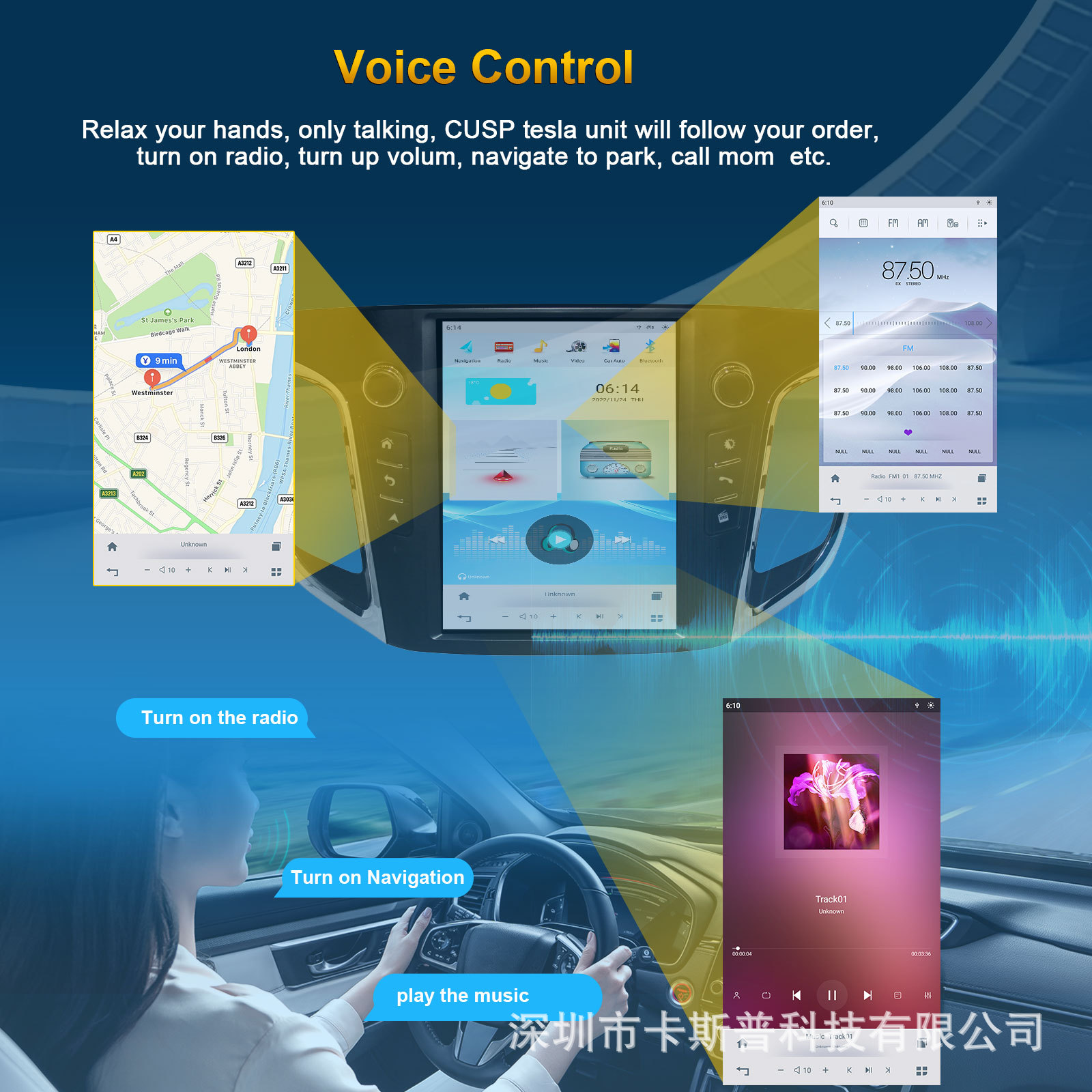 10.4" Vertical Screen Car Navigation for Hyundai IX25 2014