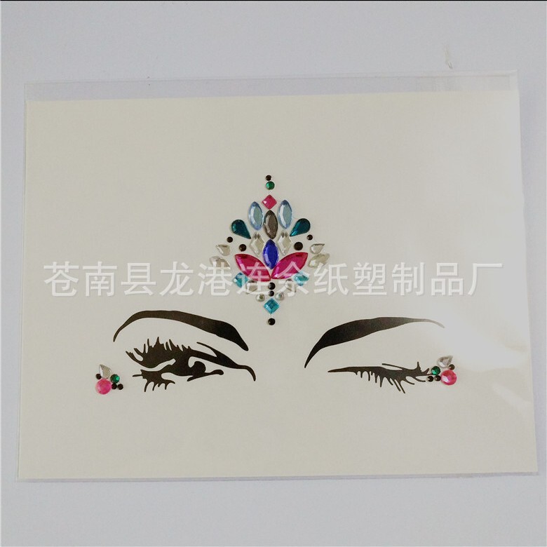 Super Shiny Face Diamond Stickers, Nail Stickers, Resin Acrylic Diamonds, Ins Beauty Trends, Carnival Party Tattoos