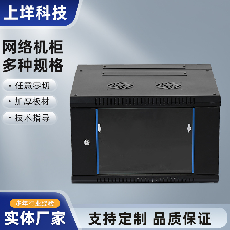 厂家批发TN-006B网络机柜监控系统交换机 服务器挂墙网络机柜机箱