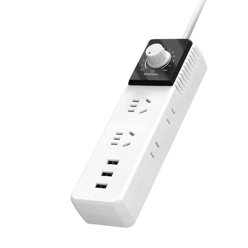 Transformer power adapter dormitory power converter extension cord student dormitory rental room voltage limiting anti-trip socket