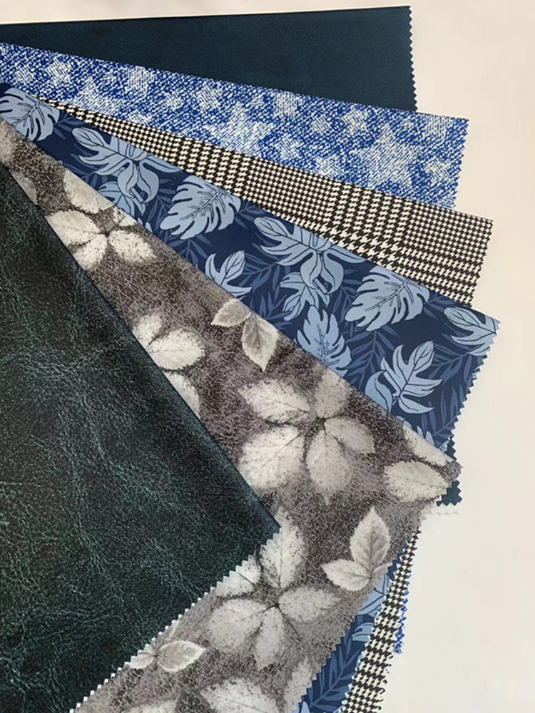 印花皮膜防污防水数码印花面料