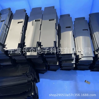 黑色PC麦拉片背胶防火耐高温 无线充移动电源PC麦拉片PC绝缘片