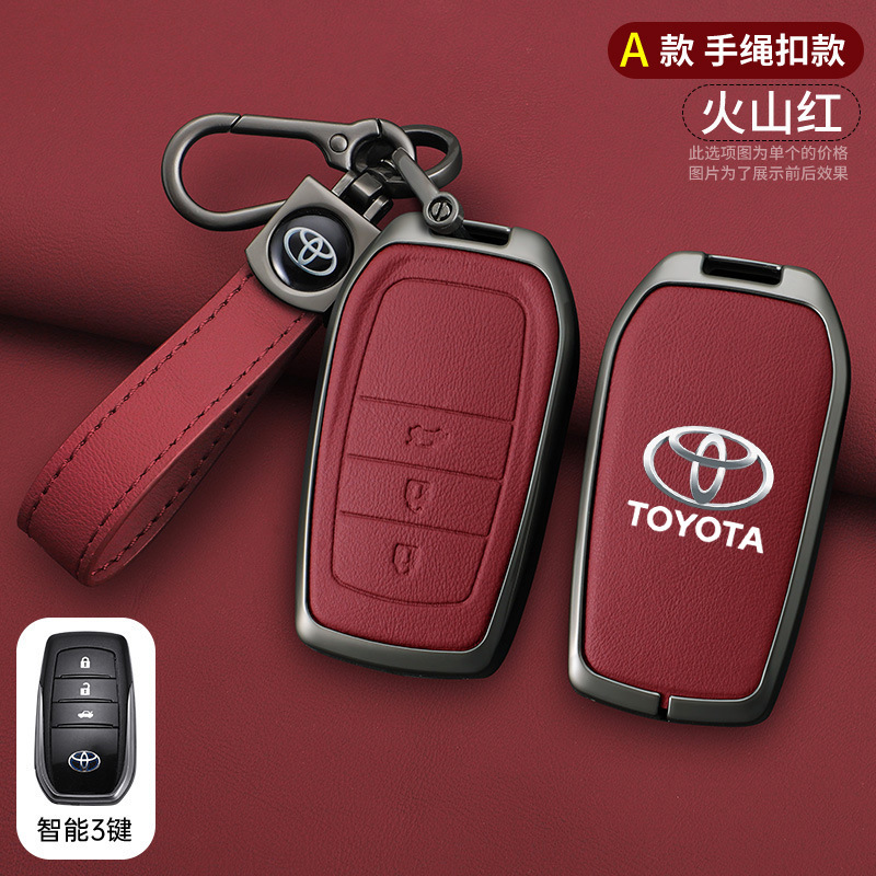 모델 A 3버튼 볼케이노 레드 + 핸드 스트랩