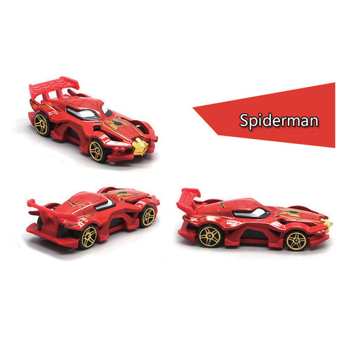 Cross-border Avengers Iron Man Thor Alloy Racing Car Boy's Car Sports Car Toy