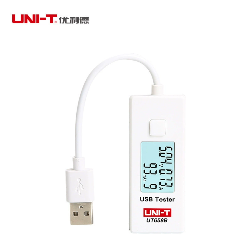 UNI-T UT658B USB-детектор зарядки, тестер зарядки и разрядки, измерение емкости зарядки