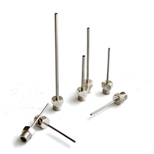 不锈钢长针式吹气喷嘴机床高压万向吹风喷头刀塔直线型水针喷水嘴