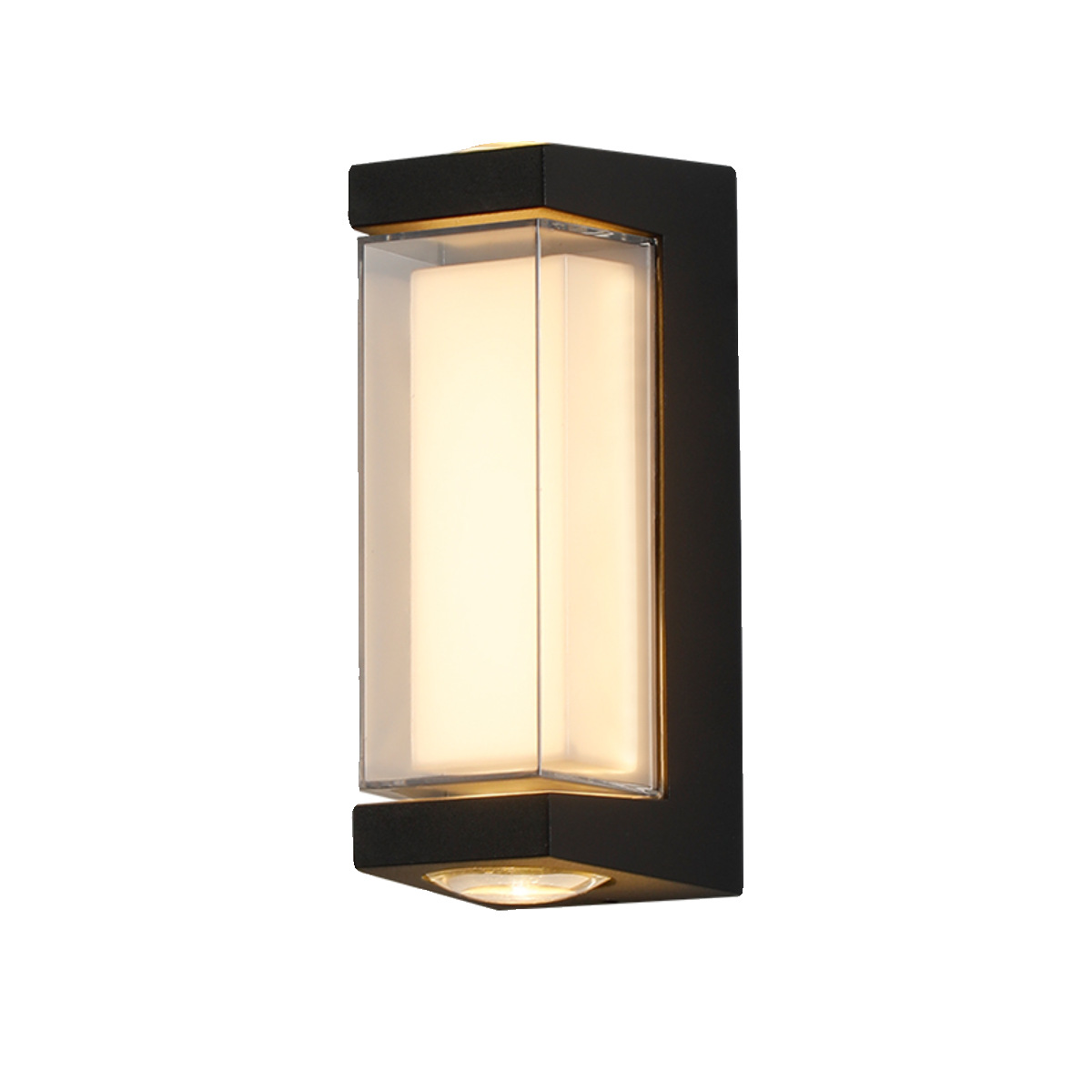 lámpara de pared exterior impermeable led pasillo ultra brillante escalera patio puerta exterior lámpara impermeable balcón lámpara de pared de baño