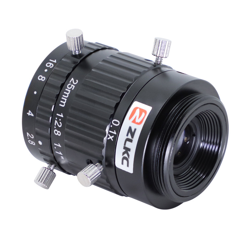 ZLKC�����ƴ� 25mm΢�ྵͷTM2528MP12��ҵ��ͷ1.1"C�ڵͻ��侵ͷ