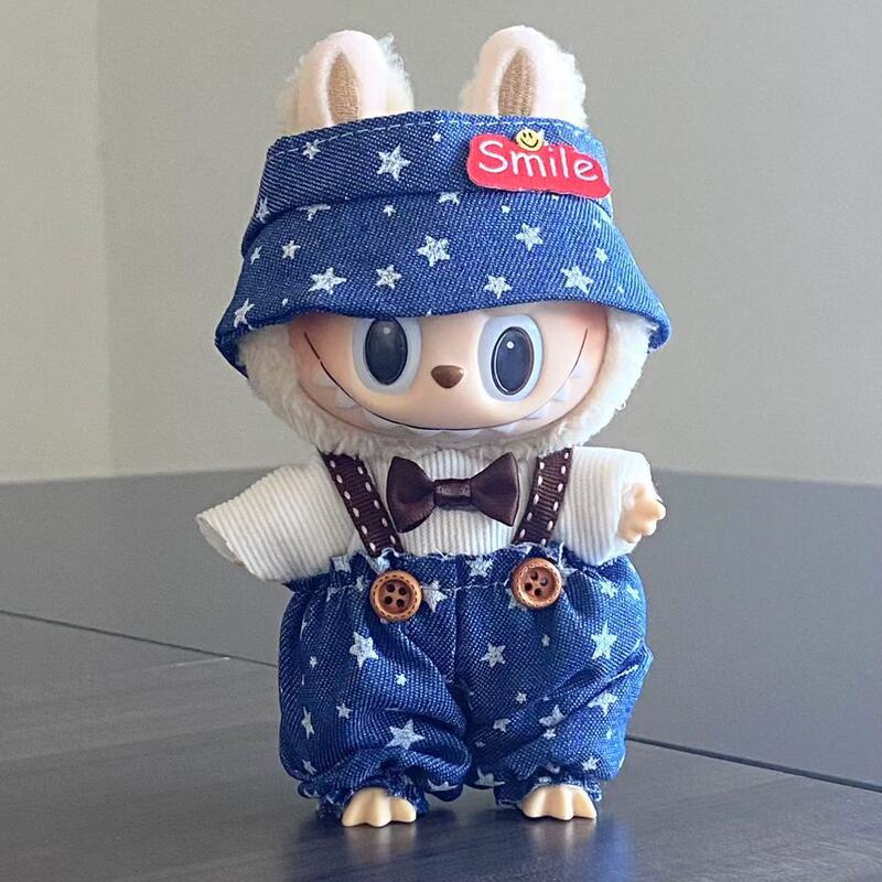 ラブブベビー服 ラブブ服 17cm 1代目・2代目・3代目ぬいぐるみ ビニール人形 着せ替えスカート 着せ替えセット|undefined
