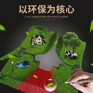 Car Floor Mats, Two-Layer Carpet, 360-Degree Full Coverage Tpe-Specific Flat-Bottomed Mat, Roll Material, Polypropylene Jacquard Carpet