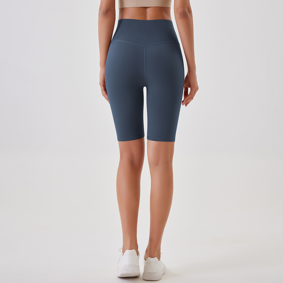 Hamidou-pantalones cortos de Yoga para mujer, mallas deportivas transpirables, de cintura alta, para entrenamiento y gimnasio - details 47