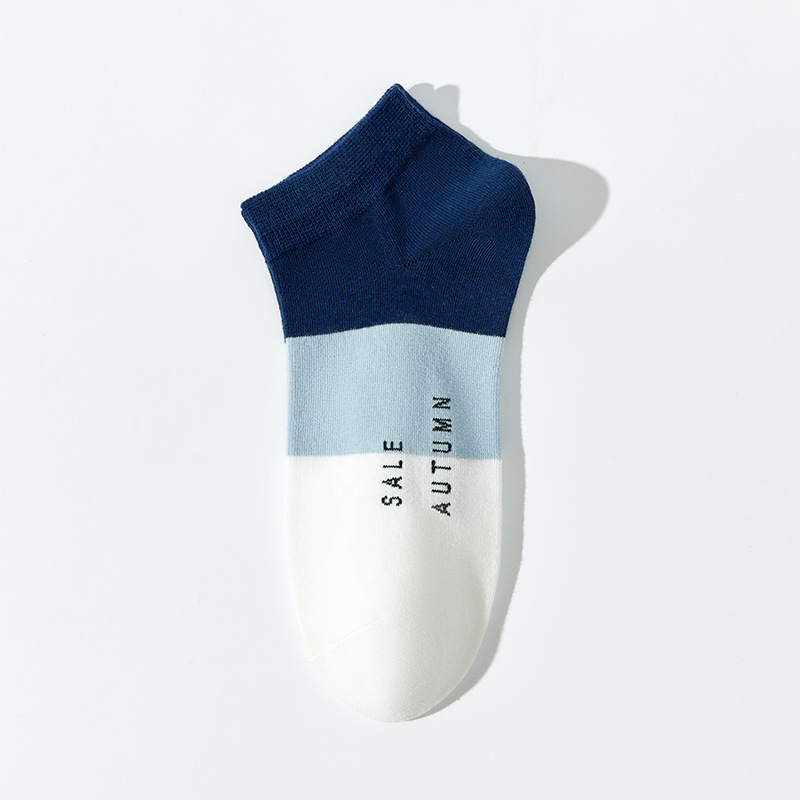 2024 nuevos calcetines de tobillo para hombres de primavera y verano ins Calcetines Bajos transpirables absorbentes de sudor japoneses calcetines de Zhuji de moda