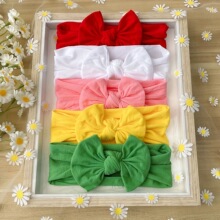 F 54723 Soft Comfortable Nylon Bow Headband ���������ᷢ��