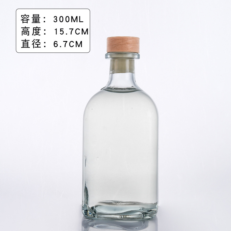 Botella de vino de fruta dulce de fábrica Beirui, botella de vidrio, botella de vino oolong, botella de vino multifuncional de fruta de ciruela verde, caja de regalo para mujeres