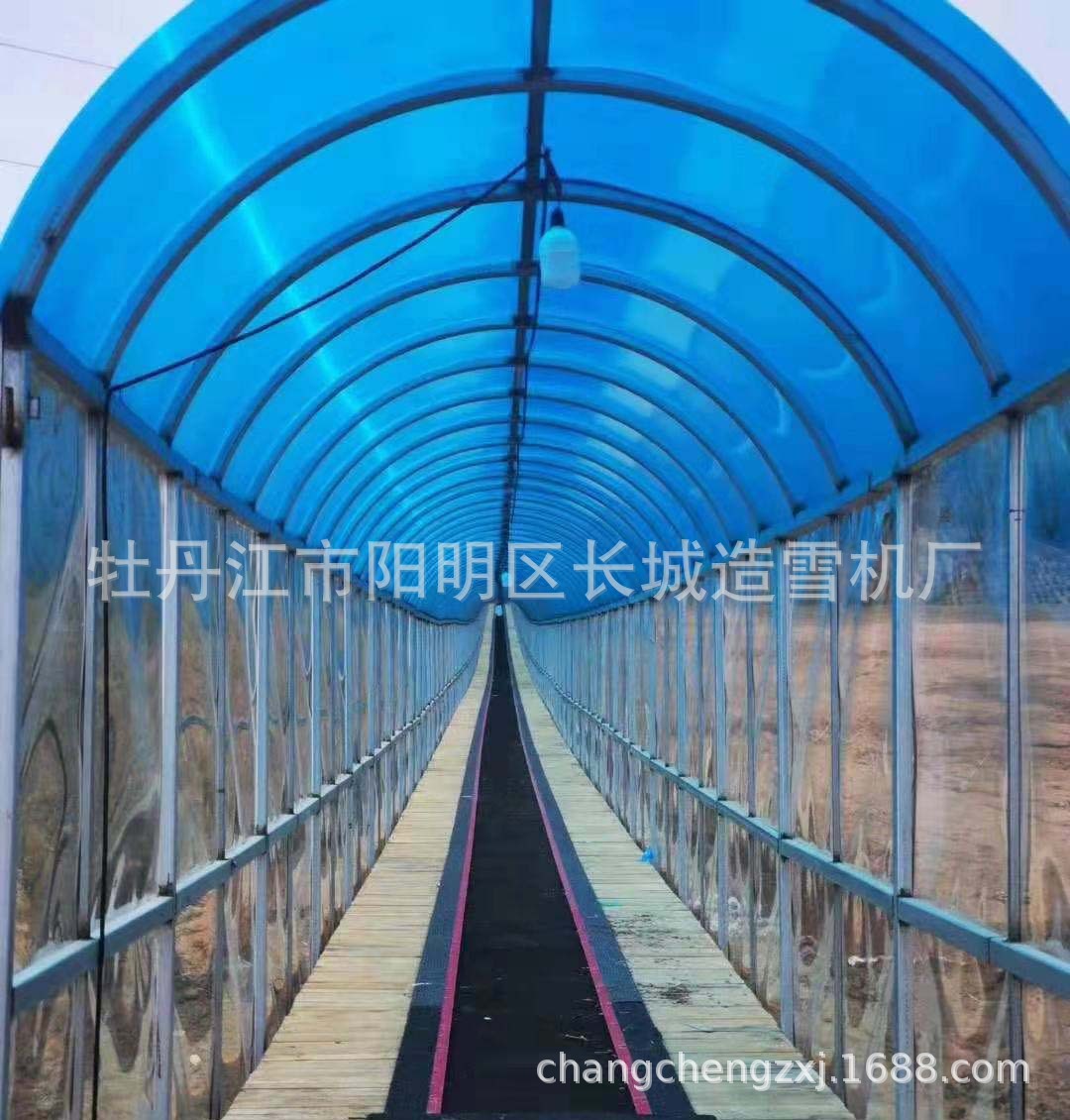 观光魔毯输送电梯建设   造雪机  魔毯厂家