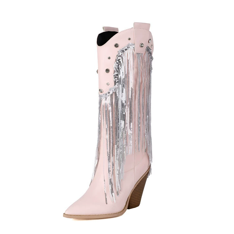 High boots high heels, autumn, plus size, for import