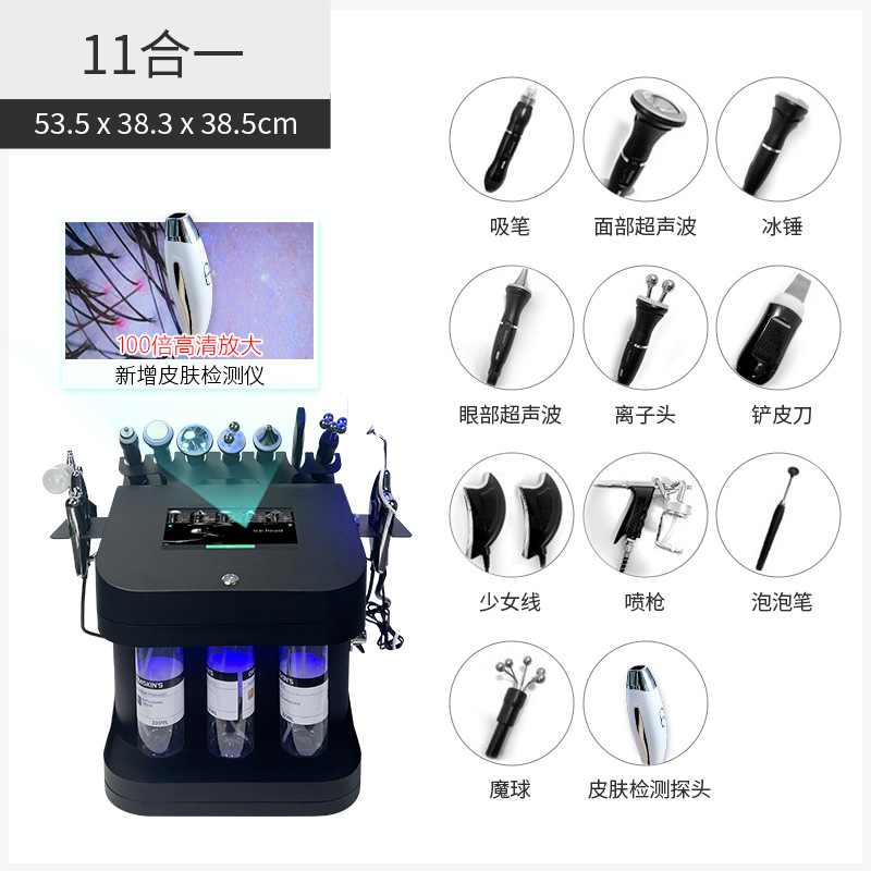 11가지 기능 (블랙 + 피부 분석)