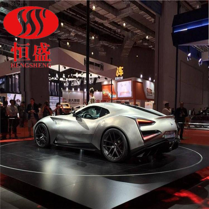 遥控旋转台展厅旋转展示台车展旋转台工业展览旋转台车库掉头转台