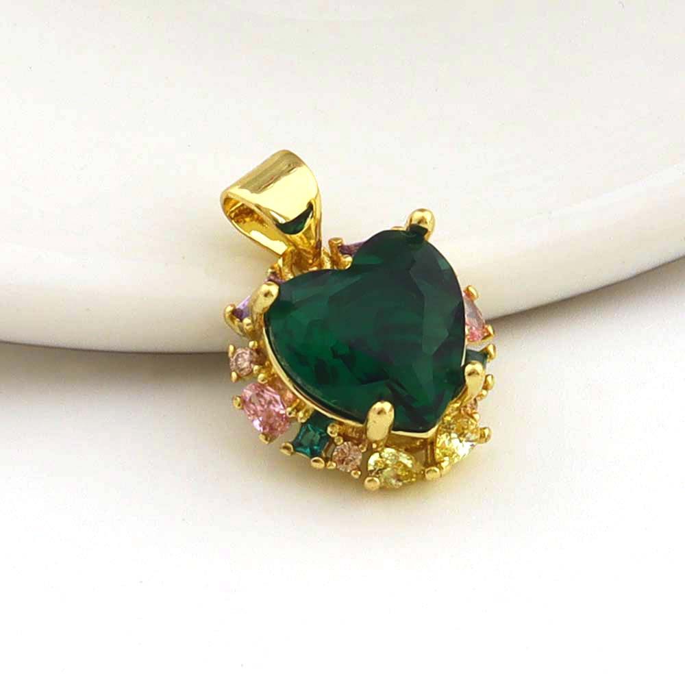 4g Weight Pendant Jewelry Making Type 11*31mm, 16 * 26mm Jewelry Making Size Zircon Inlay Material DIY Jewelry Accessories Classification 1 Piece Quantity Copper Material Heart Shape, Key Pattern All Seasons Season Plating Design Vintage Style Style 1 Piece 11*31mm 16 * 26mm Copper Zircon Heart Shape Key Pendant 13