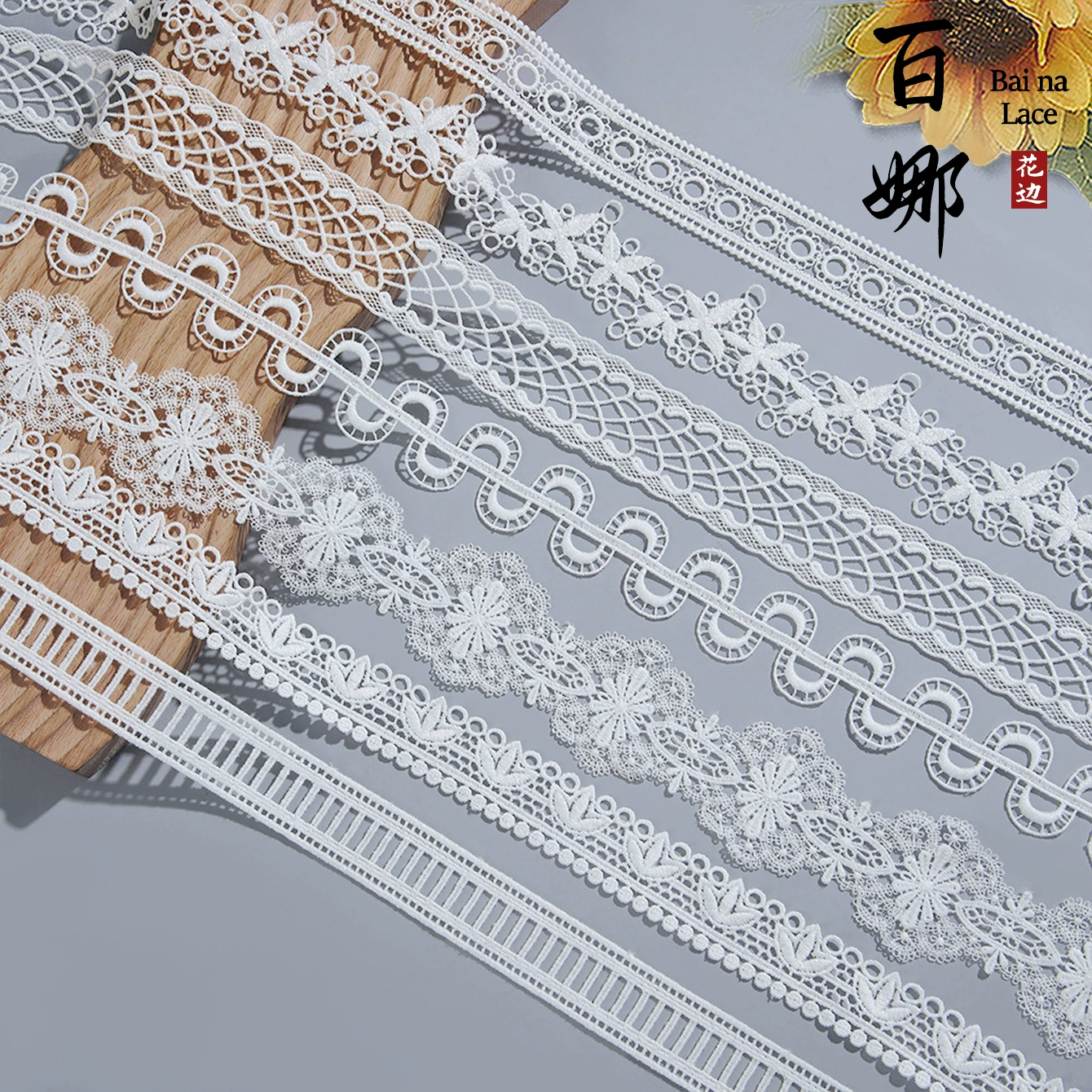 Фабрика спот прямая кружева, вырезая молоко, растворимое в воде, кружевные занавески Lorita, скатерть, аксессуары для одежды, кружева