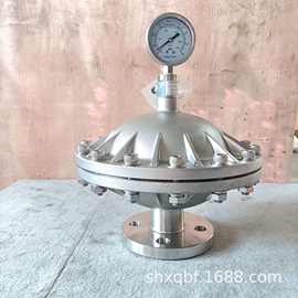 GHMZ-10/16P不锈钢3法兰脉冲阻尼器图片