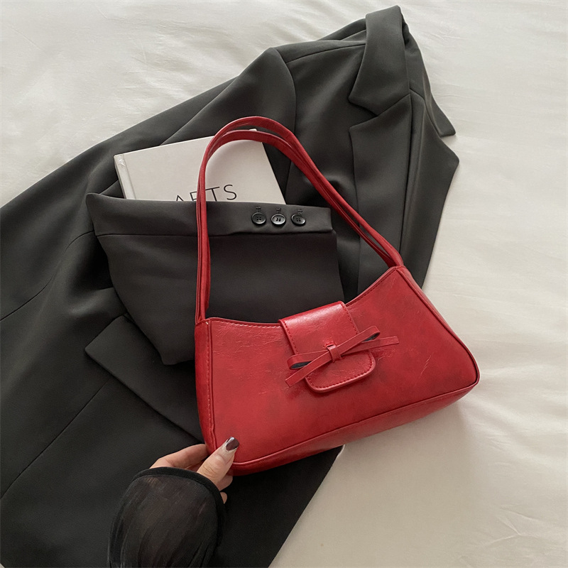 Bolsa de axila plateada para mujer de gran capacidad 2024 nueva moda nicho millennial hot girl estilo bolso de un solo hombro