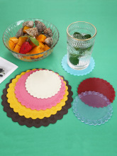 橡膠杯墊墊漱口杯茶杯墊鍋墊碗墊隔熱墊餐桌防燙家用花盆墊曖壺墊