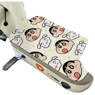 Cartoon Electric Vehicle Foot Pad Dirt Electric vehicle foot mat