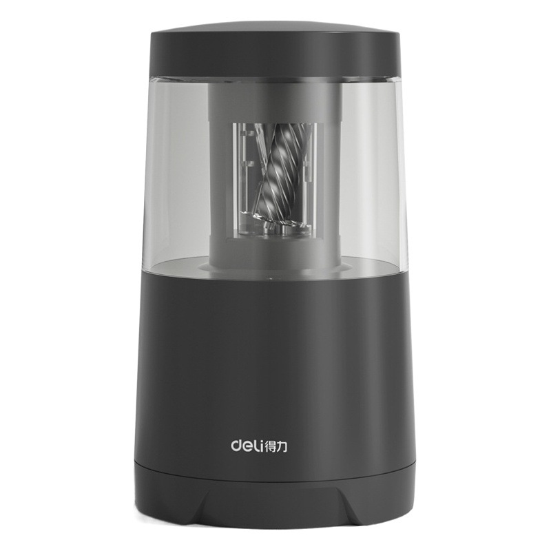 Deli sacapuntas automático al por mayor sacapuntas eléctrico sacapuntas niños estudiantes de escuela primaria Doble Poder sacapuntas